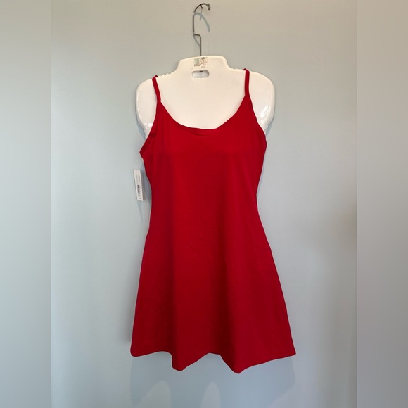 Outdoor Voices The Exercise Dress Size Small New with tags color Scarlett - Picture 11 of 14